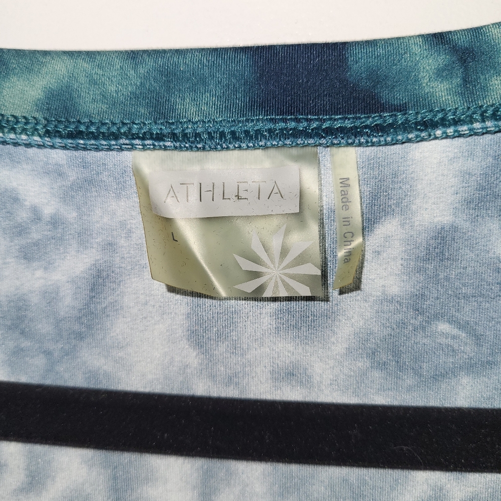 Athleta Tie Dye Summer Dress Size Large - Picture 5 of 7